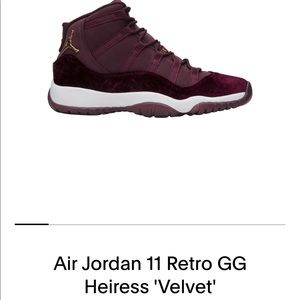 Air Jordan Retro 11 GG, Night Maroon
